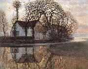 Piet Mondrian Farmhouse oil